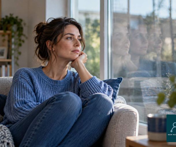 Adult experiencing intrusive thoughts associated with obsessive compulsive disorder.
